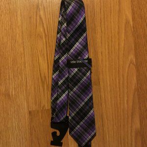 Brand new silver, black and purple tie!